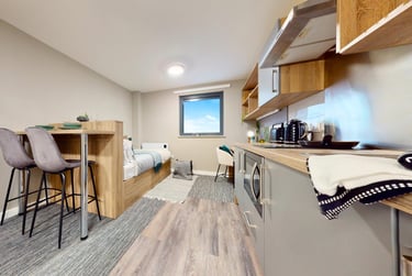 1 bed studio, Justice Mill Lane, Mannofield, Aberdeen, AB116EQ - Image 1